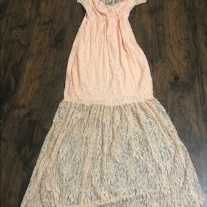 Maternity dress that is me modeling it